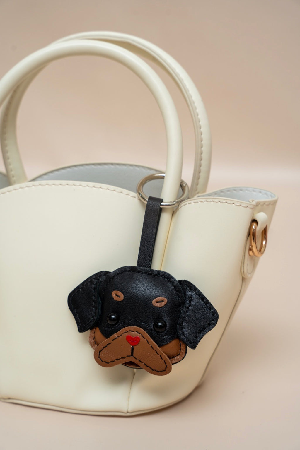 Rottweiler Leather Charm