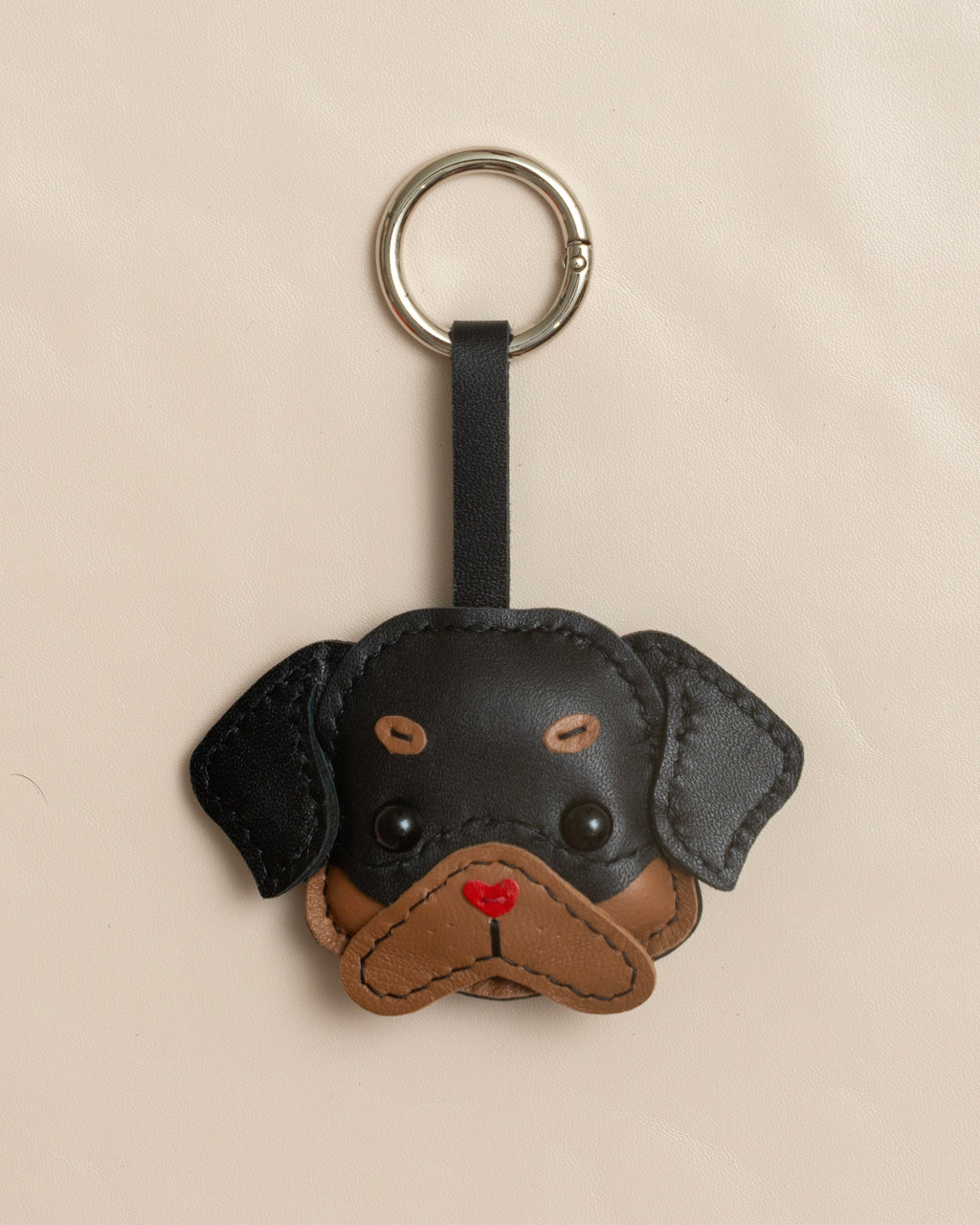 Rottweiler Leather Charm