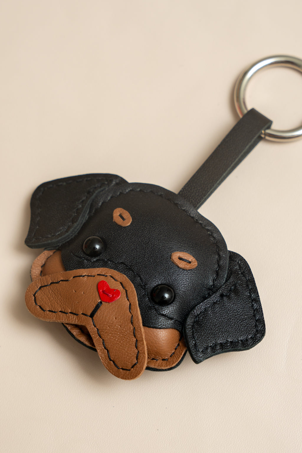 Rottweiler Leather Charm