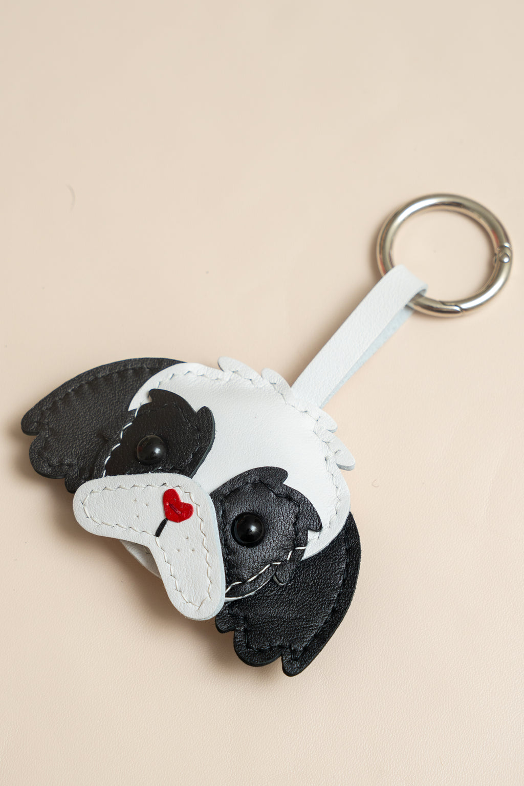 Shih Tzu Leather Charm